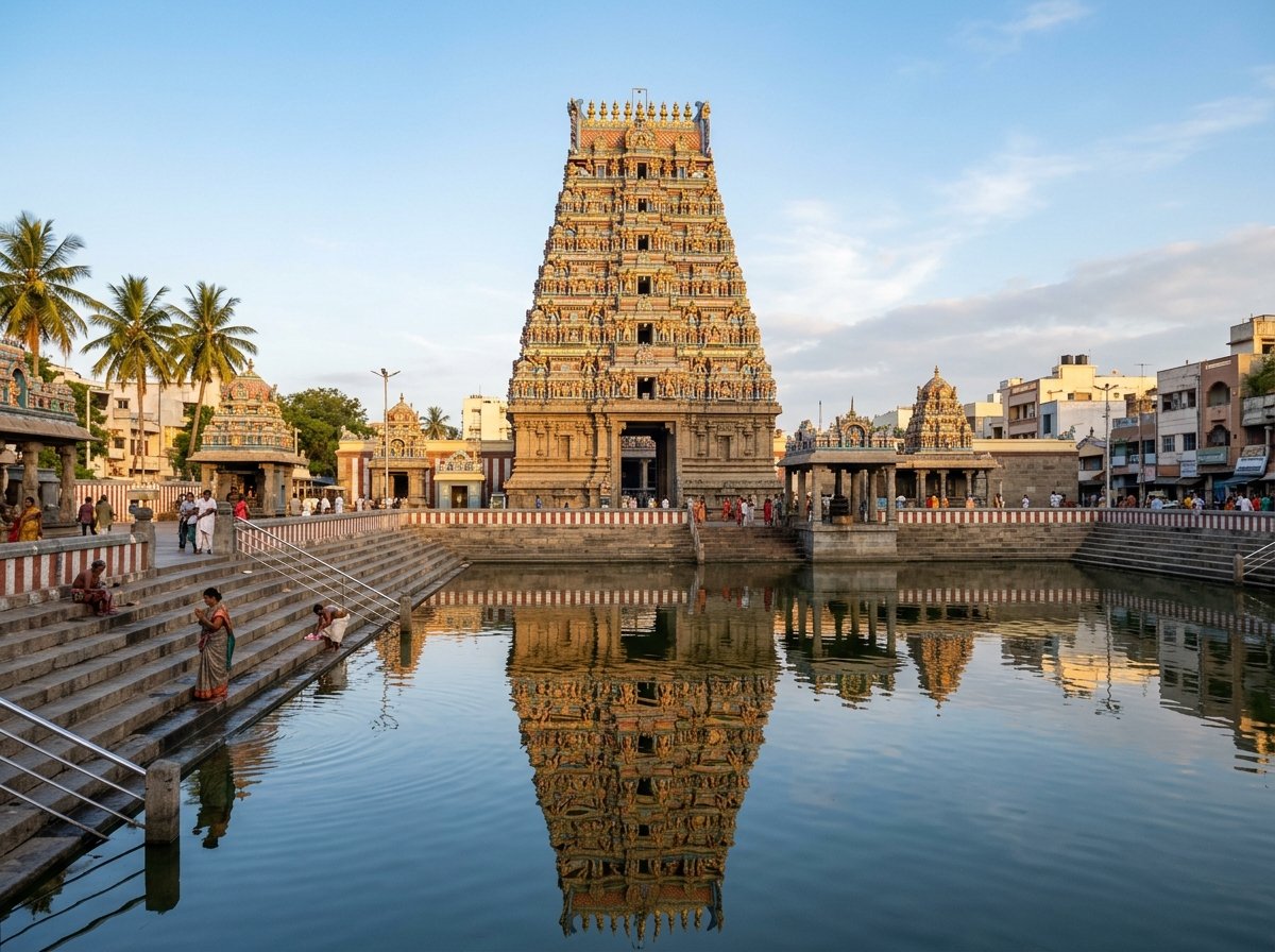 Kapaleeshwarar Temple Mylapore Chennai - Bismi Cabs